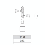 Freza Os cu racire interna 167IK - imagine 2